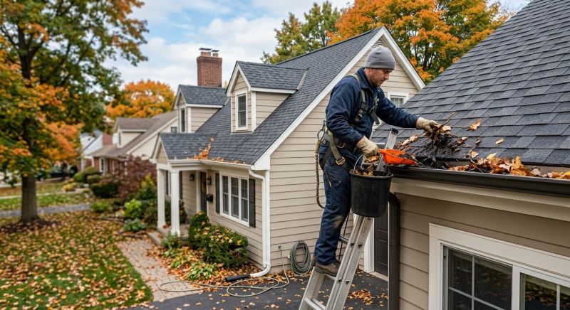 Rain Gutter Clearing in Rochester, NY