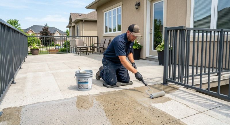 Concrete Patio Sealing in Puyallup, WA
