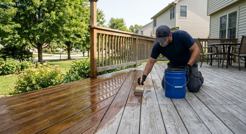 Deck Sealing in Gig Harbor, WA