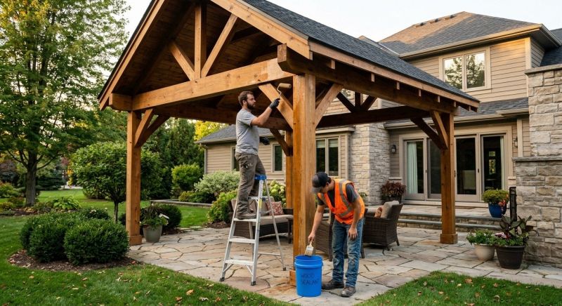 Gazebo Sealing in Redmond, WA