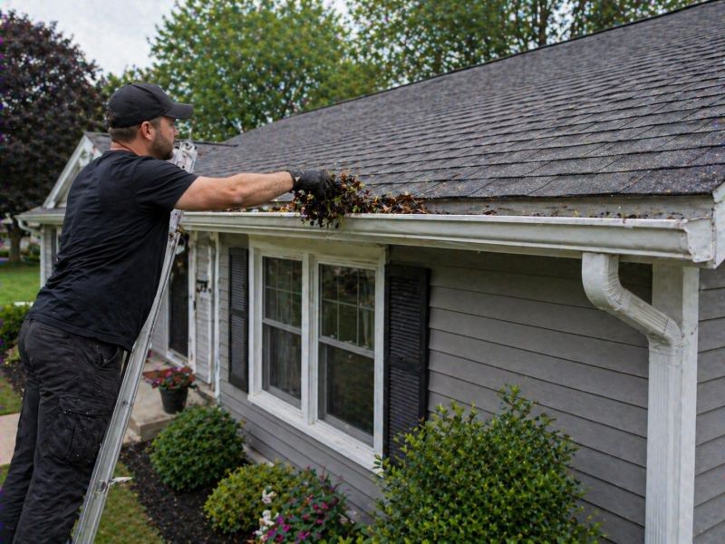 Gutter Downspout Unclogging in Bergen County, NJ