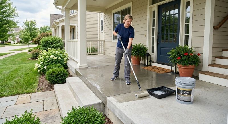 Sidewalk Concrete Sealing in Renton, WA